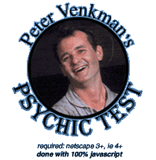 psychic test